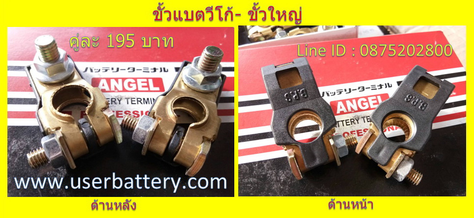 ขั้วแบตวีโก้ ขั้วใหญ่ N50-NS100 คู่ละ