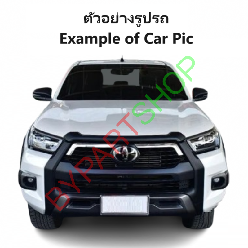 กันชนท้าย TOYOTA REVO(รีโว่)/REVO ROCCO(รีโว่ ร็อคโค่) ชุบโครเมียม ทรงศูนย์ ปี2015-2022 (ครบชุด) (AC-458,KV555ชุบ)