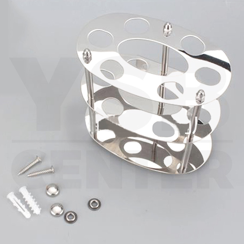 CASSA ที่ใส่แปรงสีฟัน ยาสีฟัน แสตนเลส ทรงกลม รุ่น C1M064-SS201-F01B