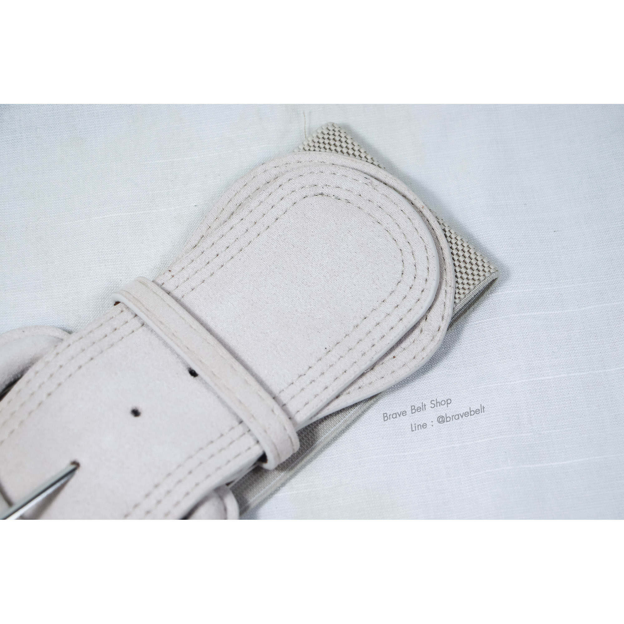 เข็มขัดยางยืดผู้หญิงทรงสูงสวยๆ ผ้ากลับ