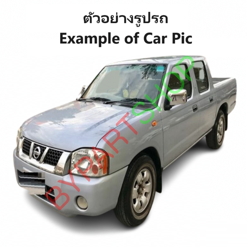 หน้ากระจัง NISSAN FRONTIER(ฟรอนเทียร์) โฉมตาการ์ตูน สีดำ(งานไม่ทำสี) ไม่มีโลโก้ ปี2001-2006 (รหัส:FRONTIER'01 ดำ)