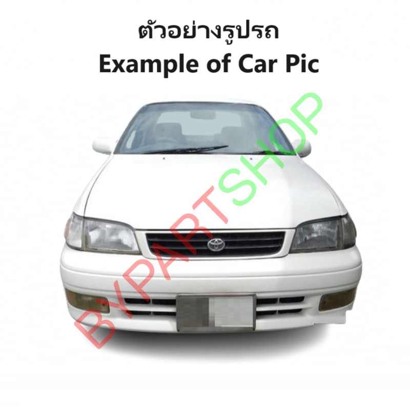 กระจกมองข้าง TOYOTA CORONA AT190/ST190-191/EXSIOR(เอ็กซิเออร์) ทุกโฉม รุ่นปรับมือ สีดำ(งานไม่ทำสี) ปี1992-1996 -ราคาต่อข้าง