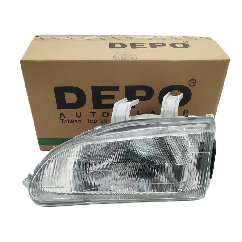 ไฟหน้า HONDA CIVIC(ซีวิค) โฉมเตารีด จอแก้ว ปี1992-1995 (งานแท้ DEPO) -ราคาต่อดวง-