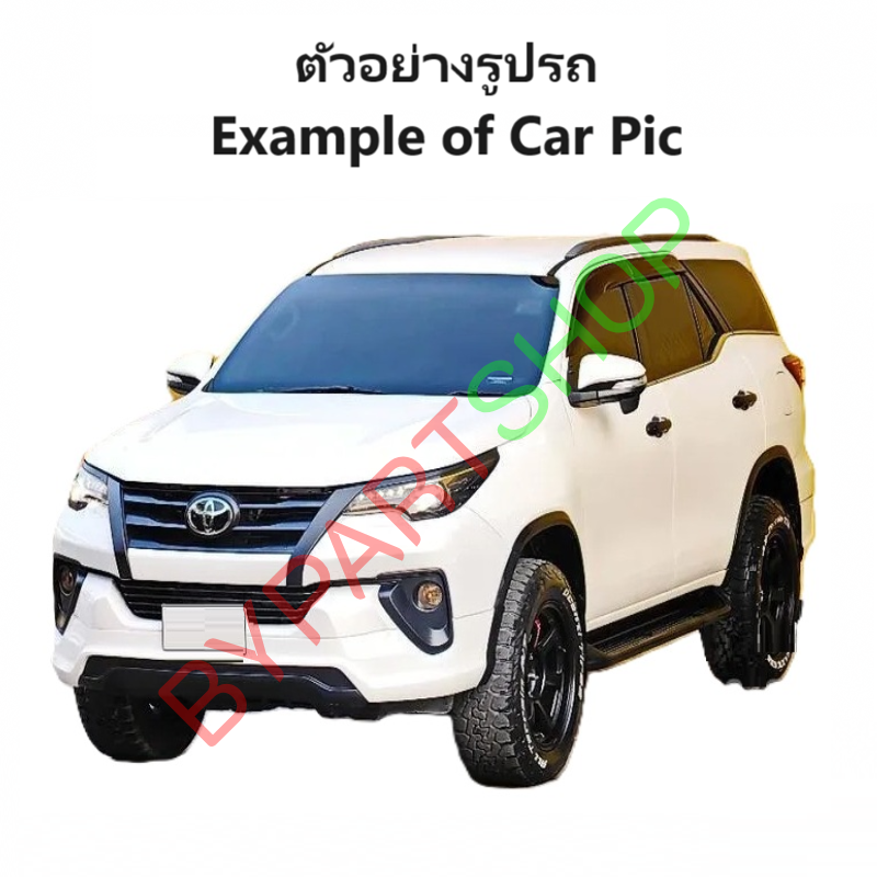 หน้ากระจัง TOYOTA FORTUNER (นิว ฟอจูนเนอร์) สีเทา(สีพื้น) ไม่มีโลโก้ ปี2015-2018 (รหัส:FORTUNER'15 เทา)