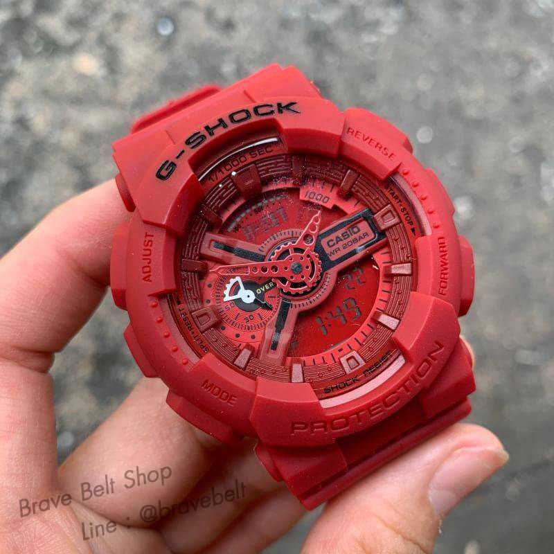 G Shock ga-735c-4a 35ปี สีแดงสวย