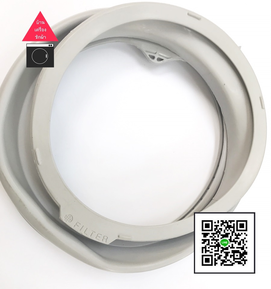 ขอบยางประตูเครื่องซักผ้าฝาหน้ายี่ห้อ Electrolux รุ่น EWF10751