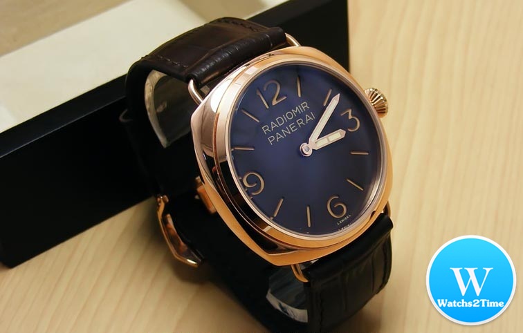 นาฬิกา Panerai Radiomir 3 Day Oro Rosa 47 mm. PAM379
