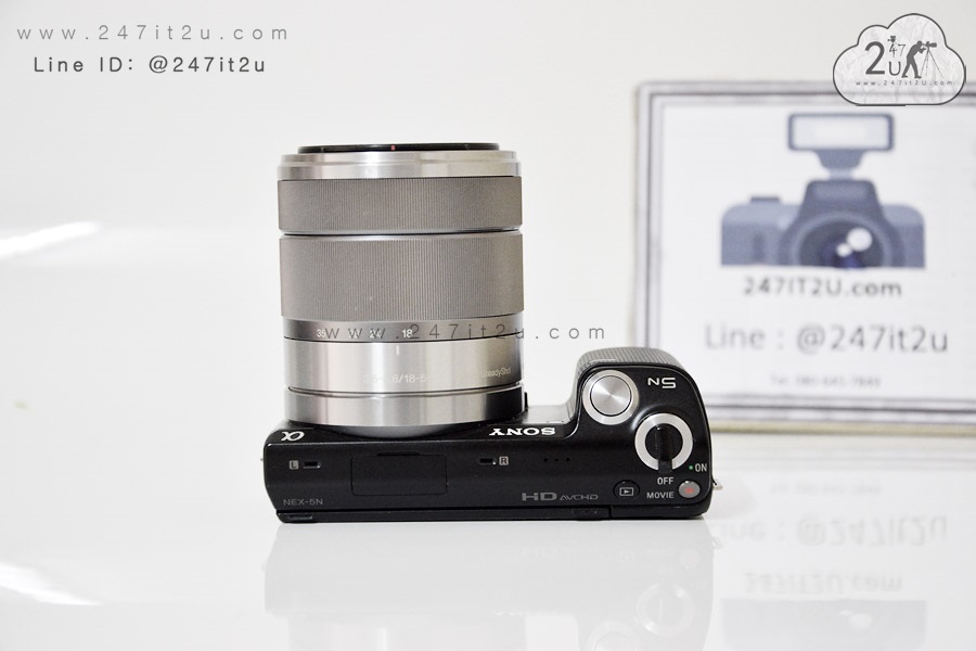 กล้อง Sony nex5n + เลนส์ 18-55 mm สีSilver