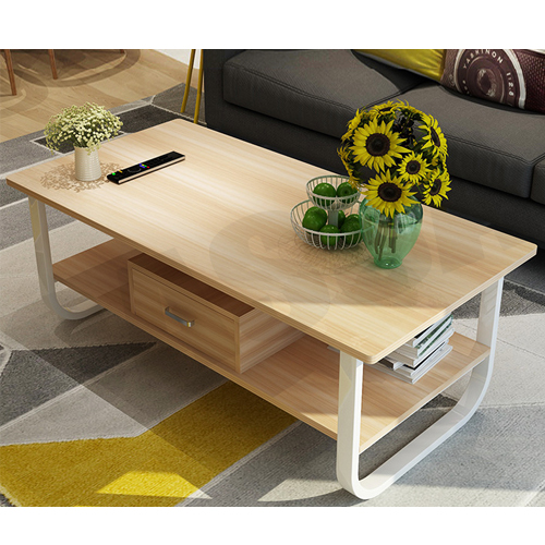 CASSA โต๊ะกลาง วางหน้าโซฟา รับแขก พร้อมลิ้นชักในตัว ขนาด120X60ซม.