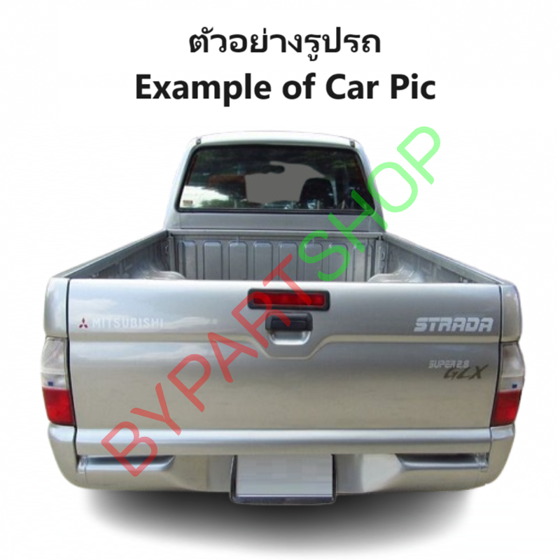 กันชนหน้า MITSUBISHI STRADA(สตราด้า) รุ่นกันชนชิ้นเดียว สีดำ(ยังไม่ทำสี) ปี2001-2005 (รหัส:STD'01)