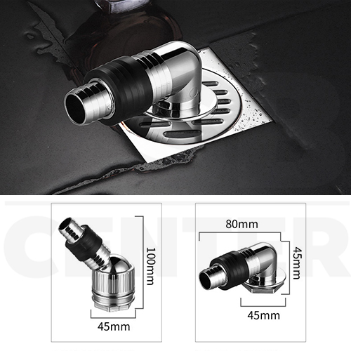 CASSA อุปกรณ์เสริมท่อรระบายน้ำ หัวต่อท่อน้ำทิ้ง หัวต่อท่อระบายน้ำ หัวต่ออเนกประสงค์ ป้องกันการเกิดกลิ่นไม่พึ่งประสงค์ ดีไซน์ทันสมัย ติดตั้งง่าย รุ่น C1S019 - C1S020