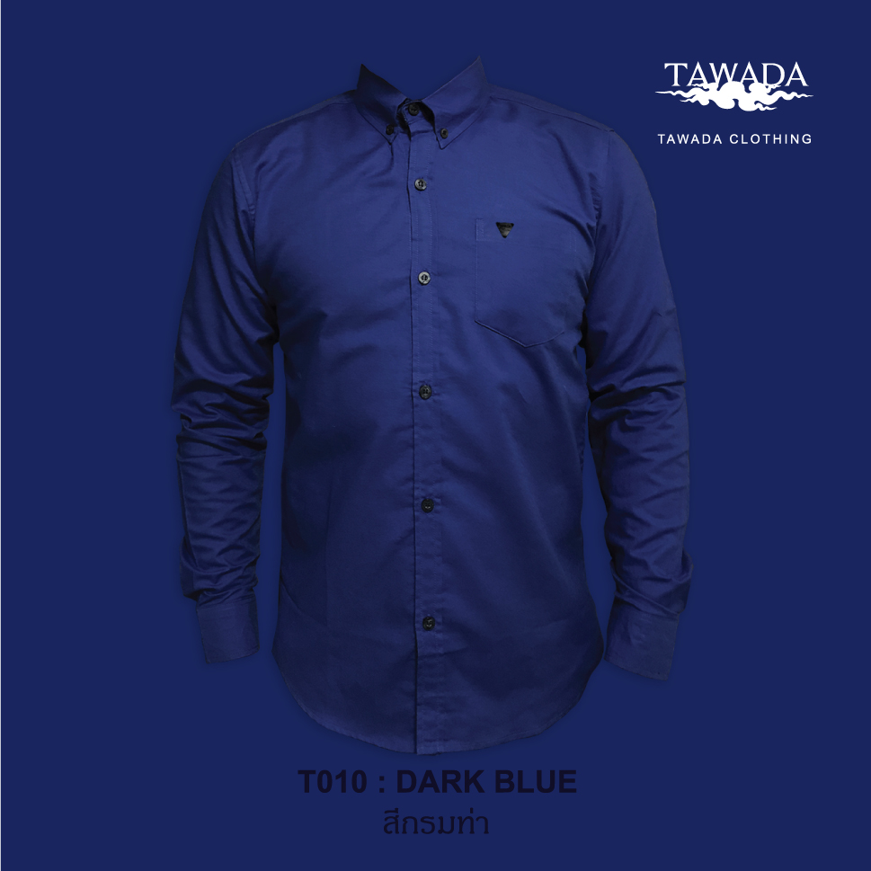 T010 สีกรมท่า STANDARD SLIM-FIT