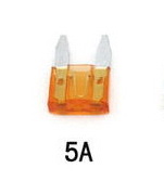 ฟิวส์มินิ 5 แอมป์ 10 ตัว Small Size Type (Fuse Mini )