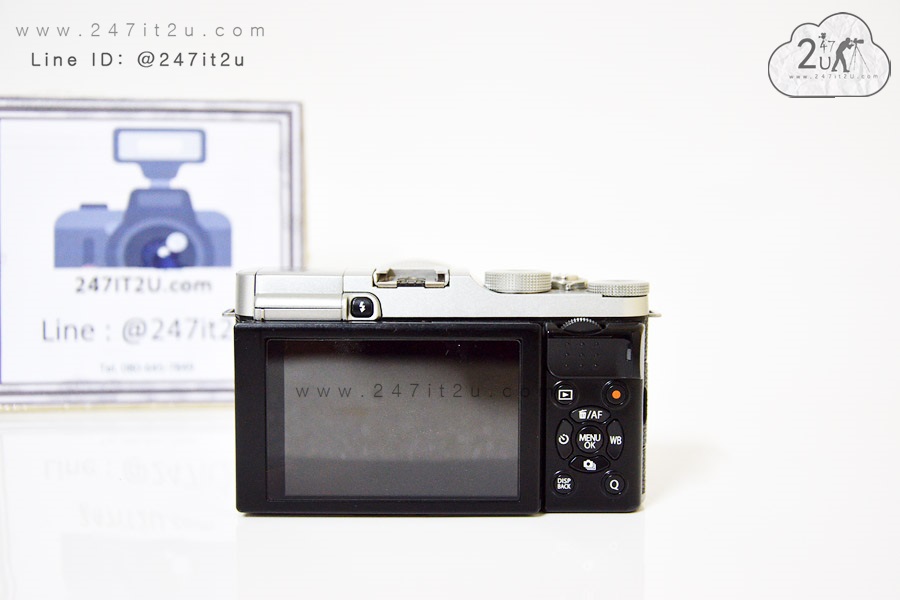 กล้อง Fujifilm X-A2 + เลนส์ 16-50 mm สีเงิน