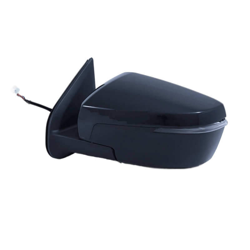 กระจกมองข้าง ISUZU MU-X(มิวเอ็กซ์) โฉมปี20 1.9/3.0 รุ่นปรับ+พับไฟฟ้า มีไฟเลี้ยว 7สาย สีดำ(งานไม่ทำสี) ปี2020-2024 -ราคาต่อข้าง-