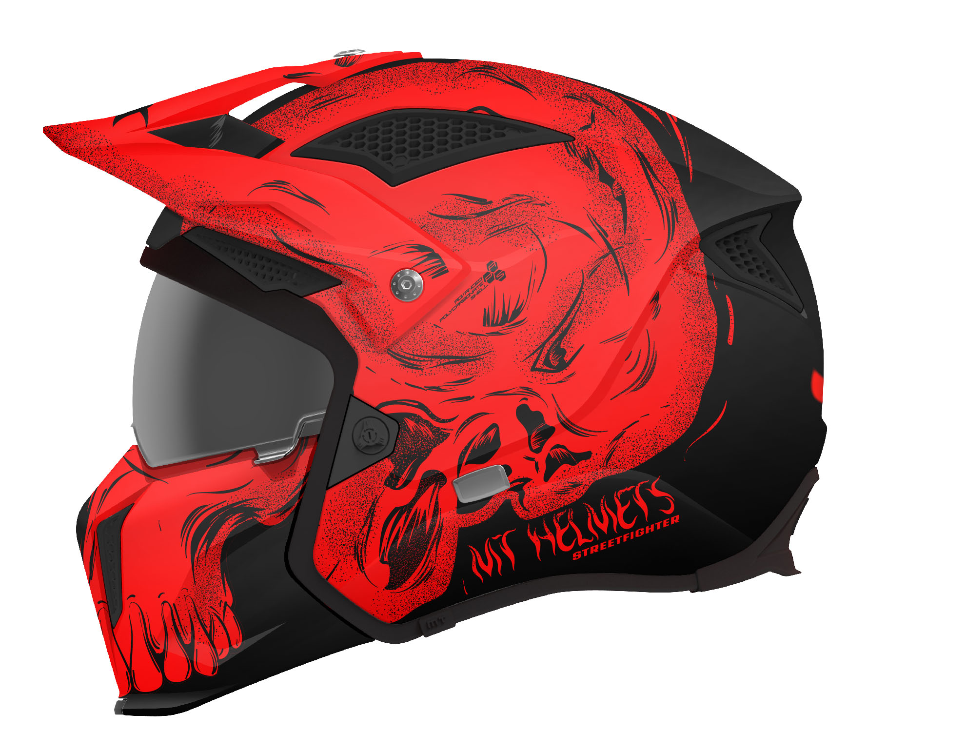 MT STREETFIGHTER SV รุ่น DARKNESS GLOSS RED