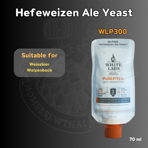 WLP300 Hefeweizen Ale Yeast® (70 ml) By Homebrewthai