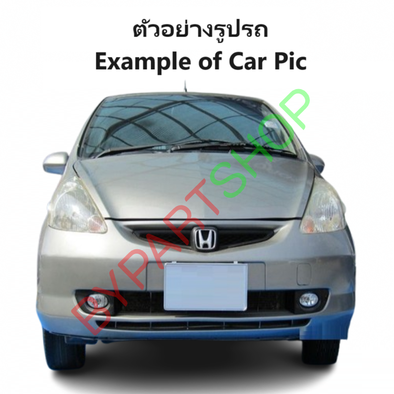 บังลมหม้อน้ำ HONDA JAZZ(แจ๊ส) โฉมแรก GD พร้อมใบพัดลม+มอเตอร์ ครบชุด ปี2003-2007