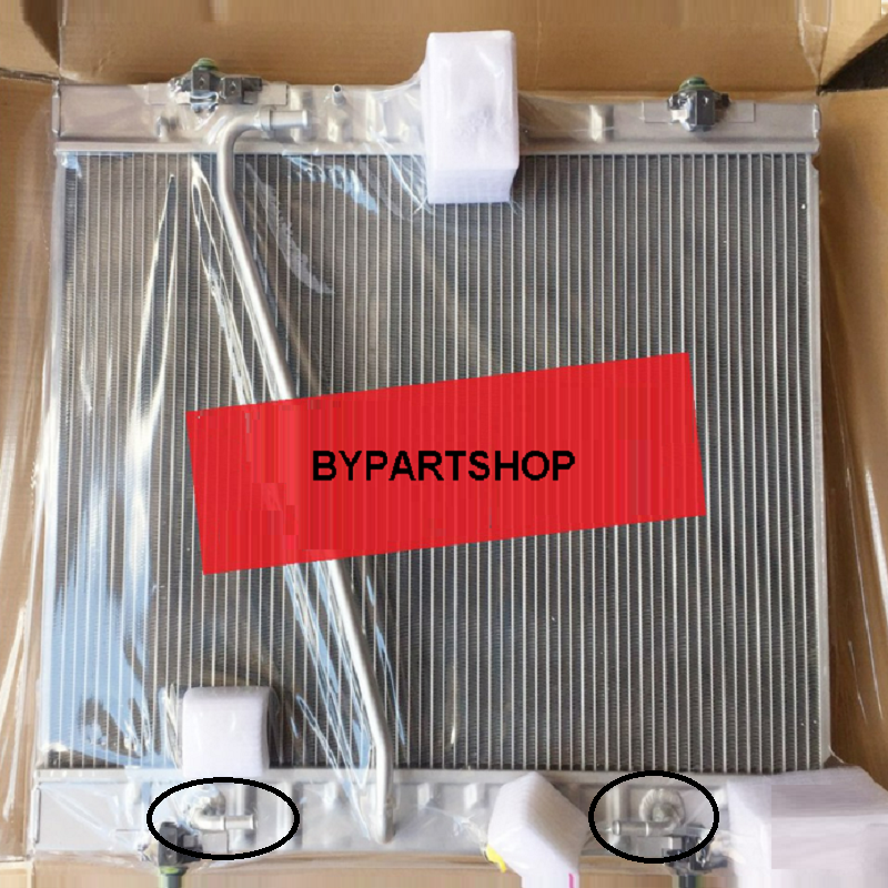 หม้อน้ำ TOYOTA COMMUTER(คอมมูเตอร์) เครื่องดีเซล (2ท่อ) หนาพิเศษ 32มิล ปี2010-2014 เกียรออโต้ (อลูมิเนียมทั้งใบ) ประกัน 6เดือน