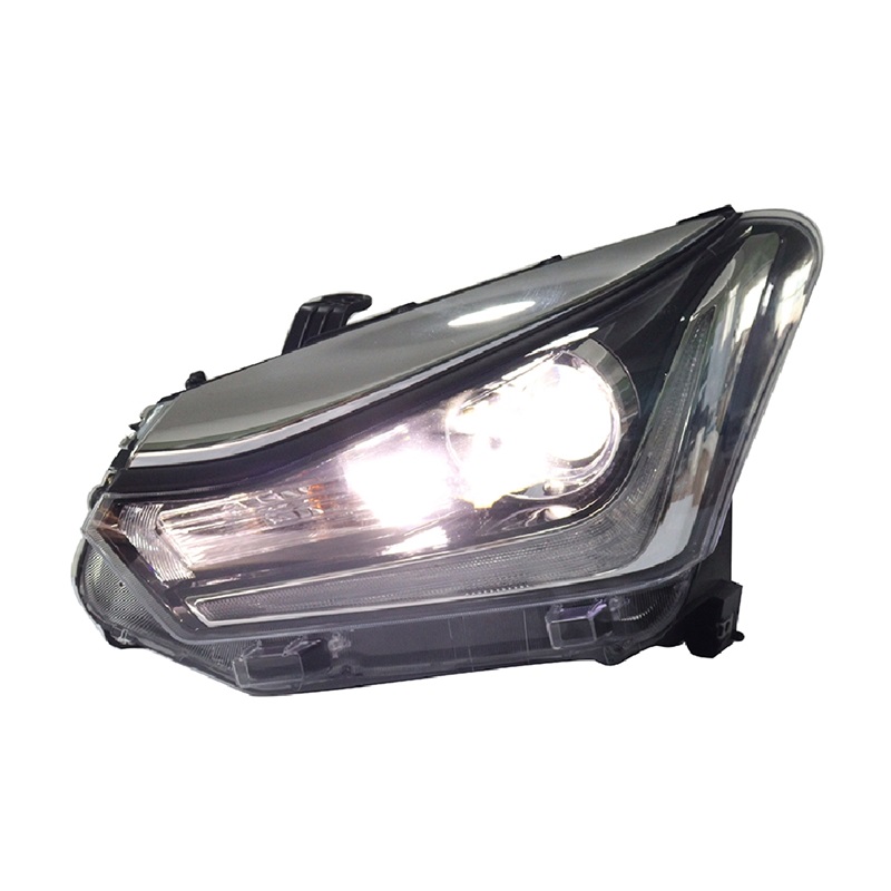 ไฟหน้า ISUZU D-MAX STEALTH(สเทลธ์) โปรเจคเตอร์ คิ้วชุบ ปี2018-2019 (งานO.E.M เทียบห้าง) -ราคาต่อดวง-