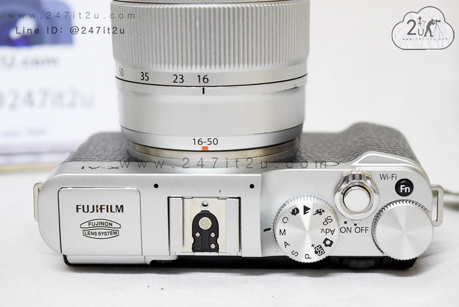 กล้อง Fujifilm X-A1 + เลนส์ 16-50 mm สี Silver