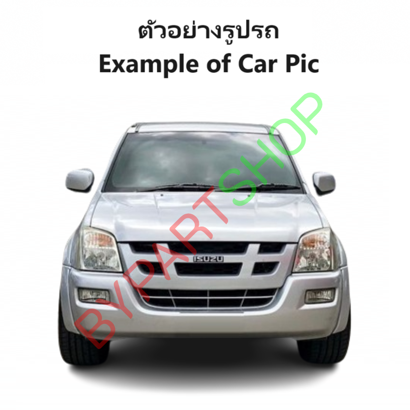 กระจกมองข้าง ISUZU D-MAX(ดีแม็ก) รุ่นปรับไฟฟ้า 3สาย สีดำ(งานไม่ทำสี) ปี2002-2011 -ราคาต่อข้าง-