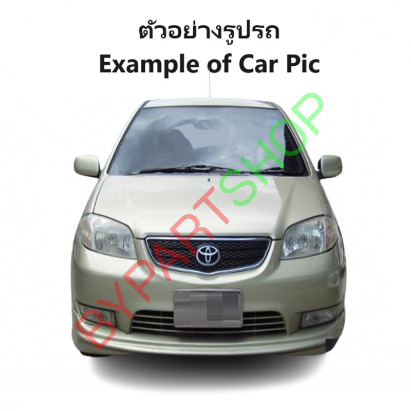 หม้อน้ำ TOYOTA VIOS(วีออส) โฉมแรก Gen1 หนาพิเศษ 26มิล ปี2003-2006 เกียรออโต้ (อลูมิเนียมทั้งใบ) (10011/26PP)