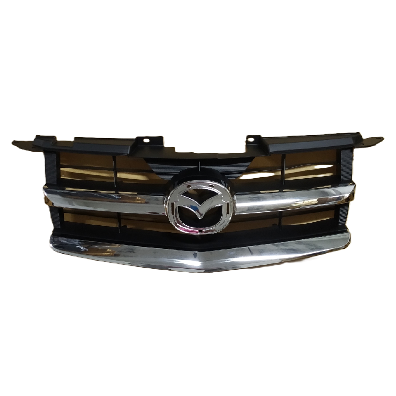 หน้ากระจัง MAZDA BT50(บีที50) โฉมที่2 ชุบโครเมียม ไม่มีโลโก้ ปี2008-2011 (รหัส:BT50'08 ชุบ)