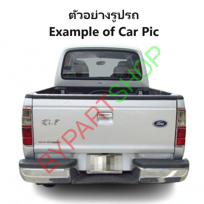 หน้ากระจัง FORD RANGER(ฟอร์ด เรนเจอร์) โฉมที่2 สีเทา ไม่มีโลโก้ ปี2003-2005 (รหัส:RANGER'02 เทา)