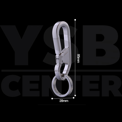 JOBON พวงกุญแจ พวงกุญแจรถยนต์ เกรดพรีเมี่ยม พร้อมตัวเปิดปิด ผลิตจากโลหะ