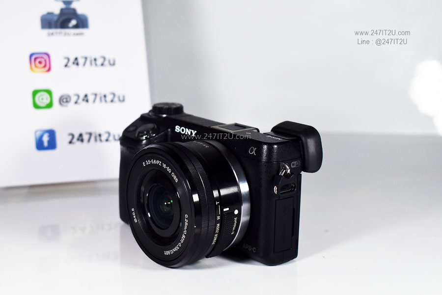 กล้อง Sony Nex-6 พร้อมเลนส์ E 16-50mm f3.5-5.6 สีดำ
