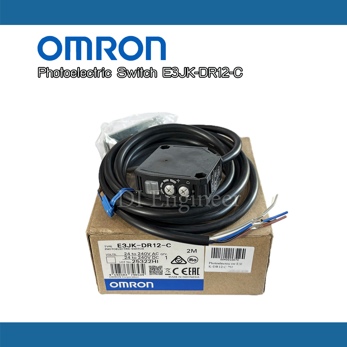 omron Photoelectric Switch E3JK-DR12 2M