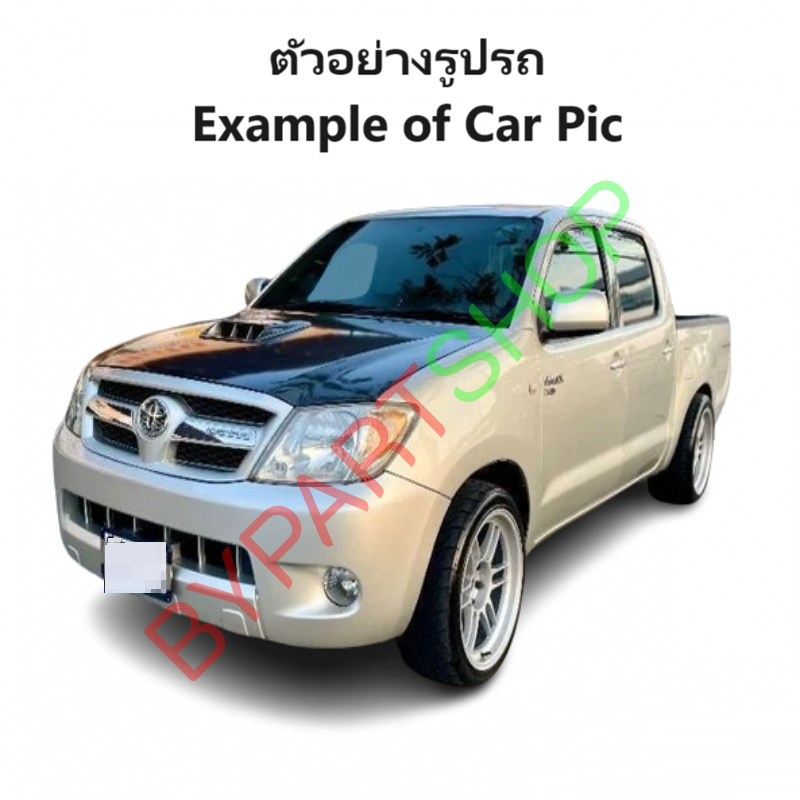 คานท้ายกระบะ(ใต้ฝาท้าย/แผ่นใส่ป้าย) TOYOTA VIGO(วีโก้)/VIGO SMART CAB(สมาร์ทแคป) รุ่นแคป/4ประตู เท่านั้น ปี2004-2010
