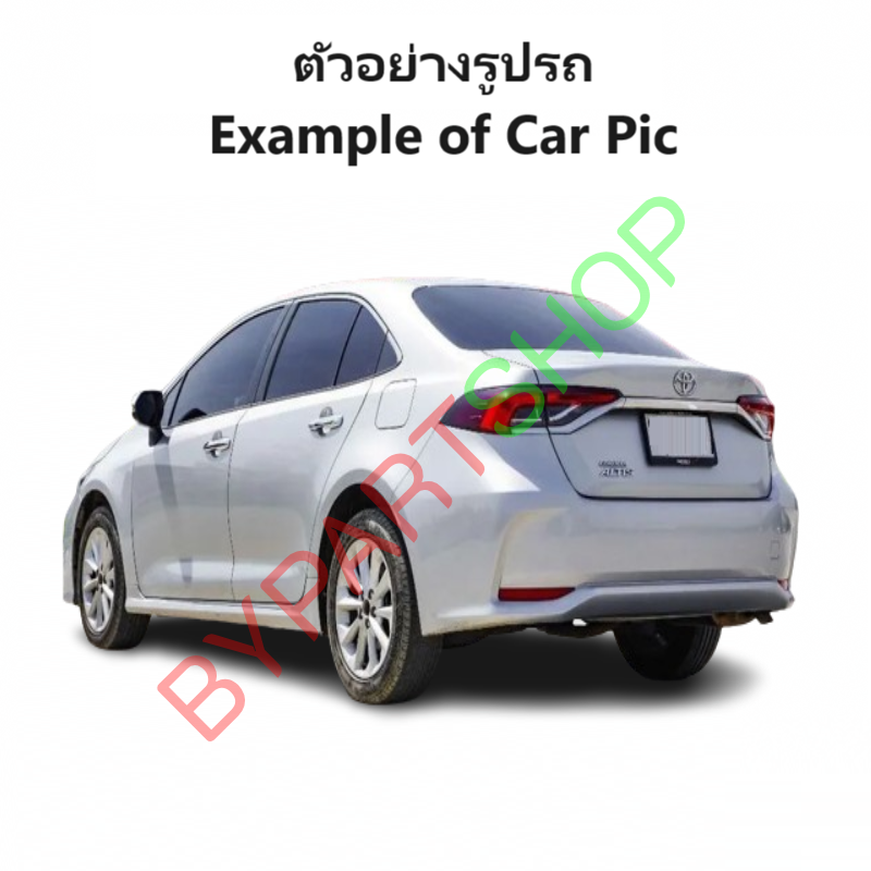 ไฟหน้า TOYOTA ALTIS(อัลติส) PROJECTOR หลอดฮาโลเจน คิ้วชุบ มีมอเตอร์ ปี2019-2022 (O.E.M เทียบห้าง) -ราคาต่อดวง-