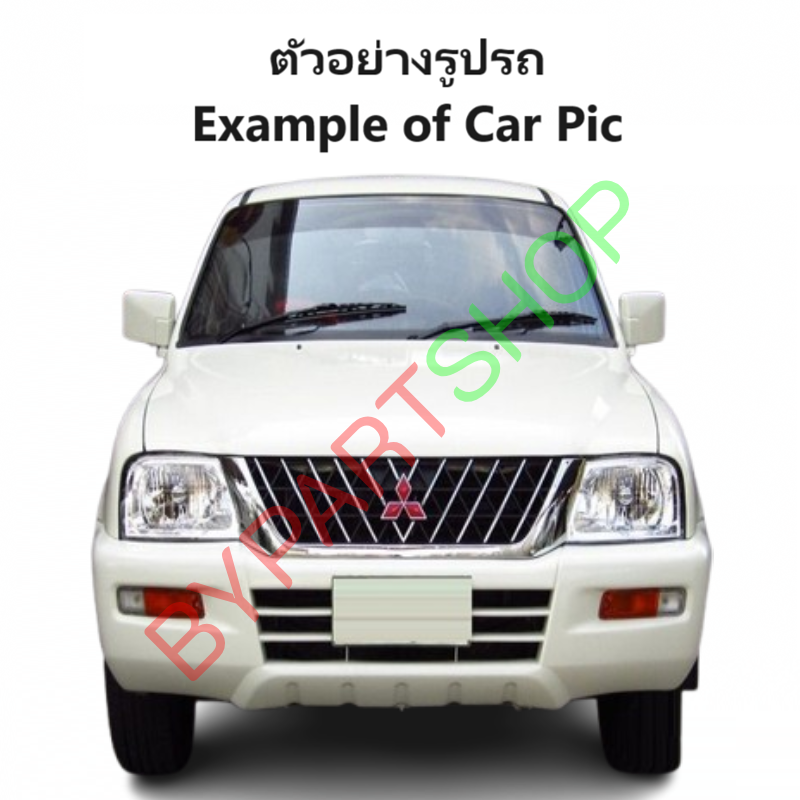 กันชนท้าย(ทรงแต่ง) MITSUBISHI CYCLONE(ไซโคลน)/STRADA(สตราด้า) ทุกโฉม ทุกรุ่น ปี1987-2005 (ครบชุด) KV-103