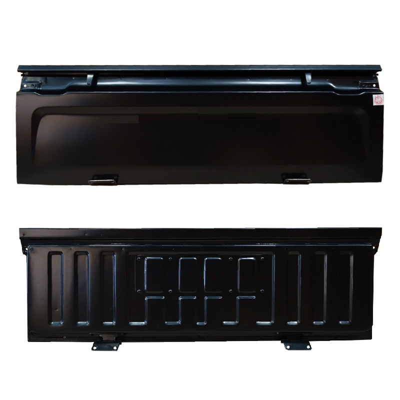 ฝาท้าย TOYOTA MTX(ไมร์ตี้เอ็กซ์) รุ่นเปิดข้าง มีตะขอ เหล็กดำ(หนาเทียบแท้ ไม่ทำสี) -กรุณาเลือกแบบ-