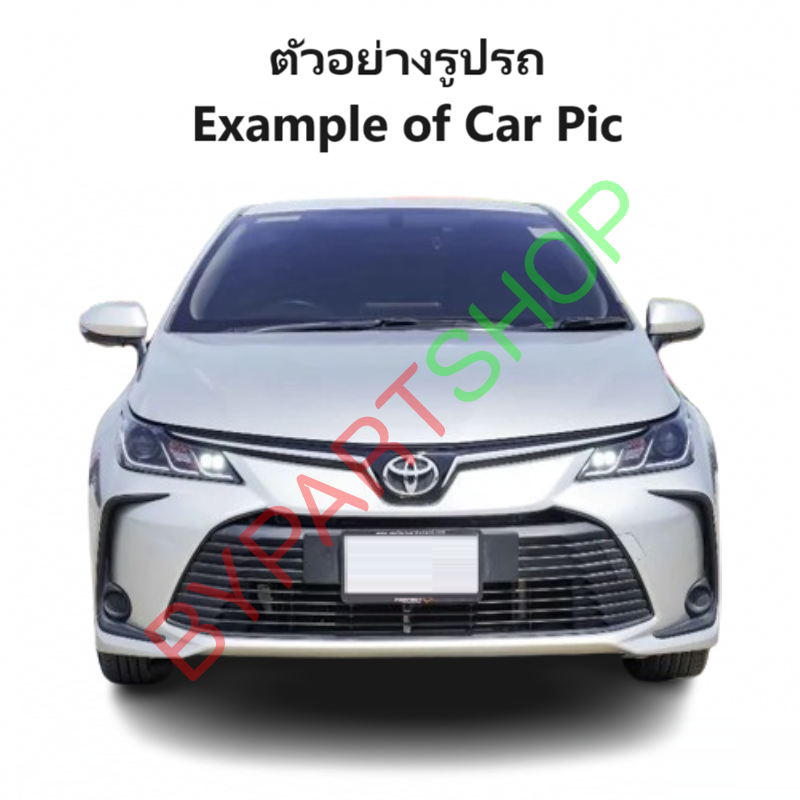 ไฟหน้า TOYOTA ALTIS(อัลติส) PROJECTOR หลอดฮาโลเจน คิ้วชุบ มีมอเตอร์ ปี2019-2022 (O.E.M เทียบห้าง) -ราคาต่อดวง-