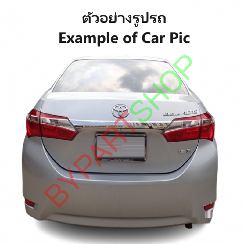 ไฟตัดหมอก/ไฟสปอร์ตไลท์ TOYOTA ALTIS(อัลติส) ฝาครอบดำ โฉมปี2014-2016 (ครบชุด) (รับประกัน 6เดือน) (TY642B)