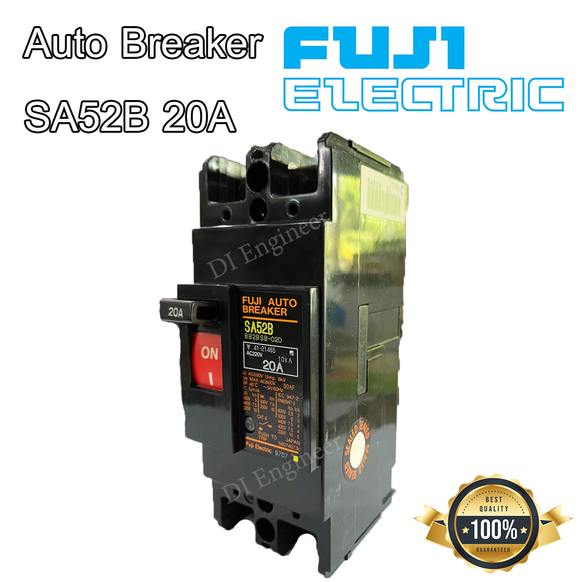 Fuji Breaker SA52B 2Pole 20A