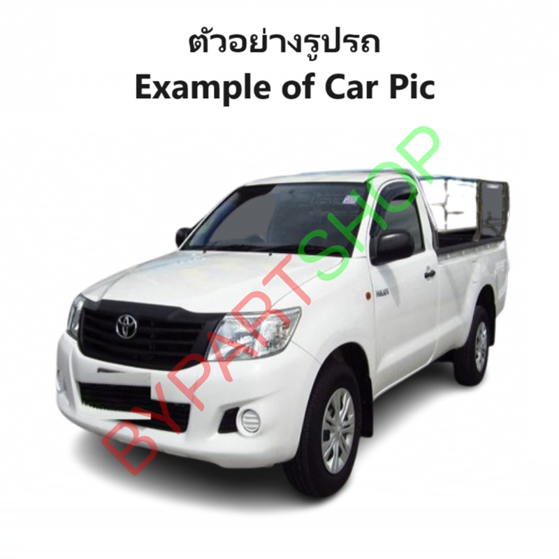 หม้อน้ำ TOYOTA VIGO CHAMP(วีโก้ แชมป์) เบนซิน 2.7cc หนาพิเศษ 26มิล ปี2011-2014 เกียรกระปุก (ประกัน 6เดือน) (VIG04-B-MT)