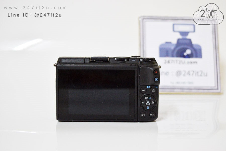 กล้อง Canon M3 + เลนส์ 18-55 mm is STM เครื่องศูนย์ สีดำ