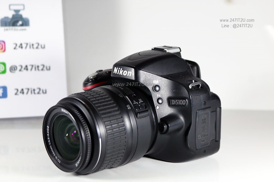 กล้อง Nikon D5100 พร้อม เลนส์ 18-55mm