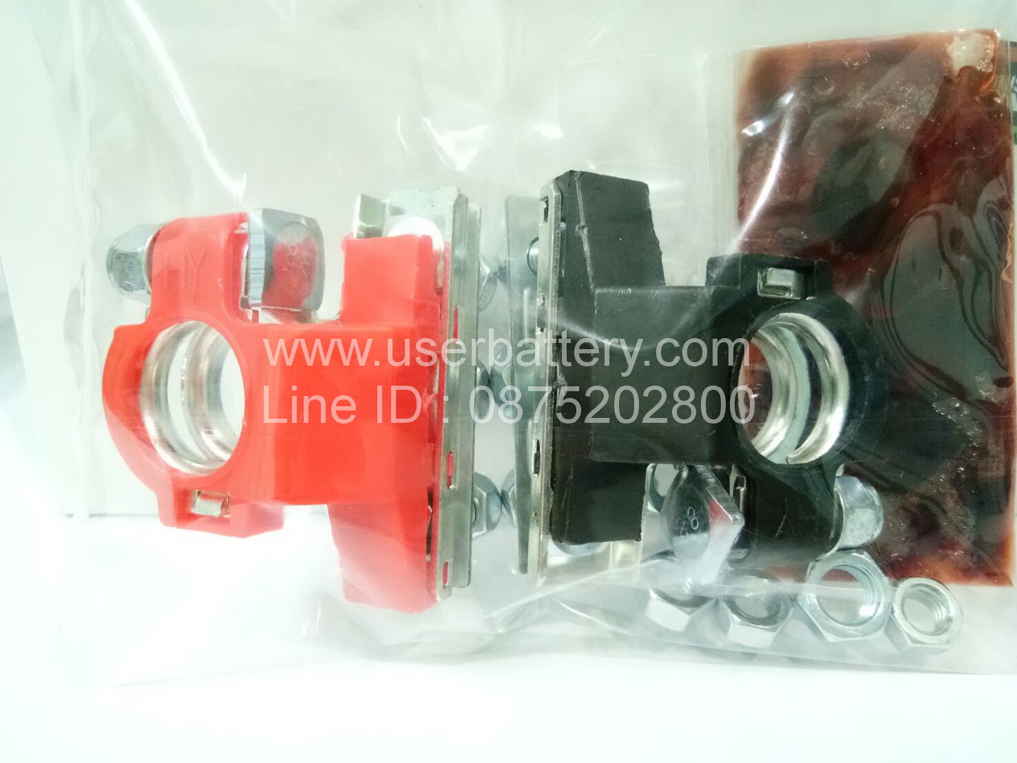 ขั้วแบตเตอรี่ 90 อาศา สกรู 3 ทาง