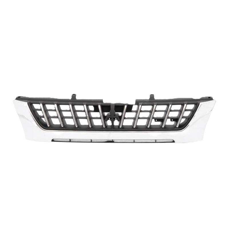 หน้ากระจัง MITSUBISHI STRADA(สตราด้า) รุ่นแรก โฉมไฟตาเต็ม ชุบโครเมียม ไม่มีโลโก้ ปี1999-2001 (รหัส:STD'99 ชุบ)