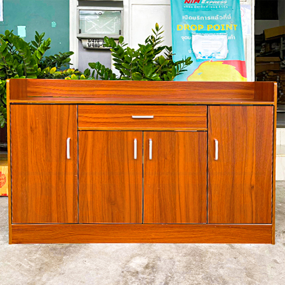 ตู้วางรองเท้า ชั้นวาง ชั้นวางรองเท้า พร้อมลิ้นชัก ฝาเปิด – ปิด รุ่น F1L0103-120X80X24WD