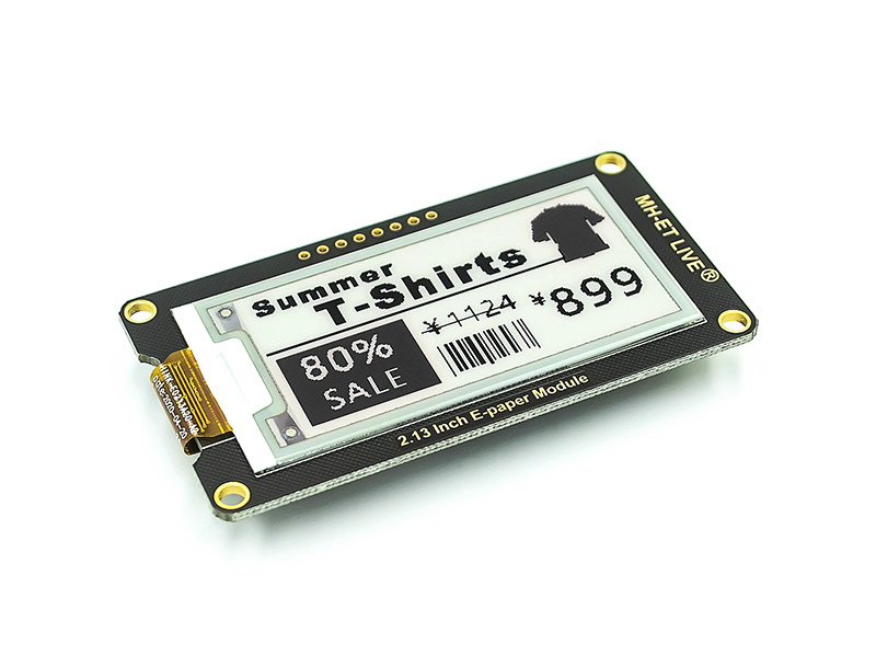 จอ LCD E-Ink E-Paper ขนาด 2.13"