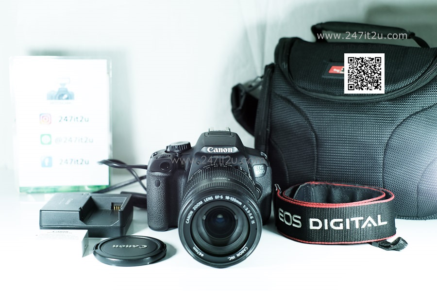 กล้อง Canon 650D พร้อมเลนส์ 18-135mm