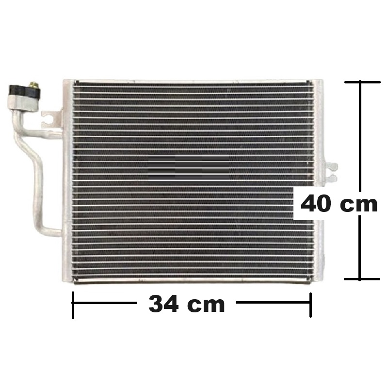 แผงแอร์/รังผึ้งแอร์ MITSUBISHI E-CAR(อีคาร์) ลูกสั้น ปี1992-1995 (งานO.E.M รับประกัน 1ปี)