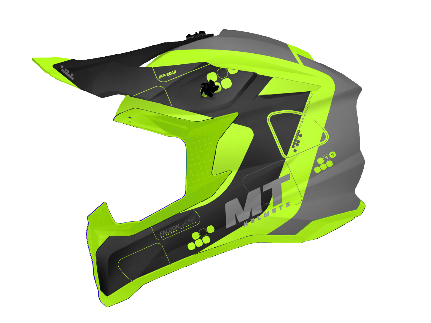 MT FALCON DROPP - GLOSS FLUOR YELLOW