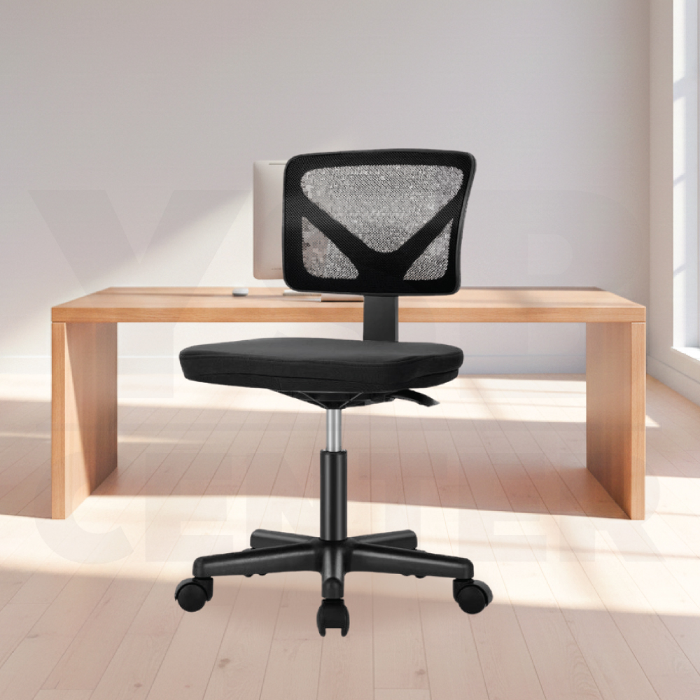 เก้าอี้ทำงาน พนักพิงตาข่าย มีล้อปรับระดับ นั่งสบายรับน้ำหนักได้ดี มีล้อ YL0509 - YL0511